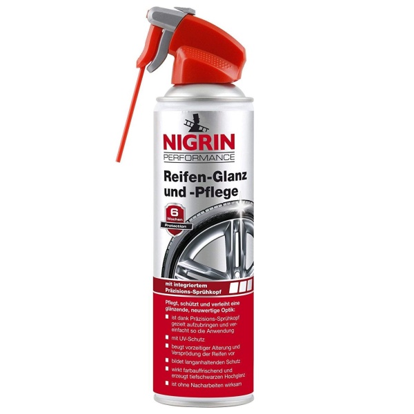 Nigrin Spray Lustruit Si Protejat Anvelope 500ML 73896